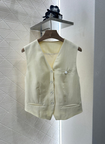 2025 new product Scarf vest trousers suit