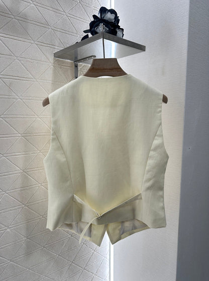 2025 new product Scarf vest trousers suit