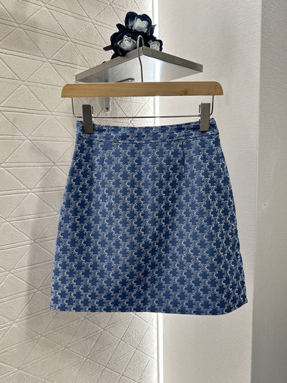 2025 new product Embroidered jacket and skirt set