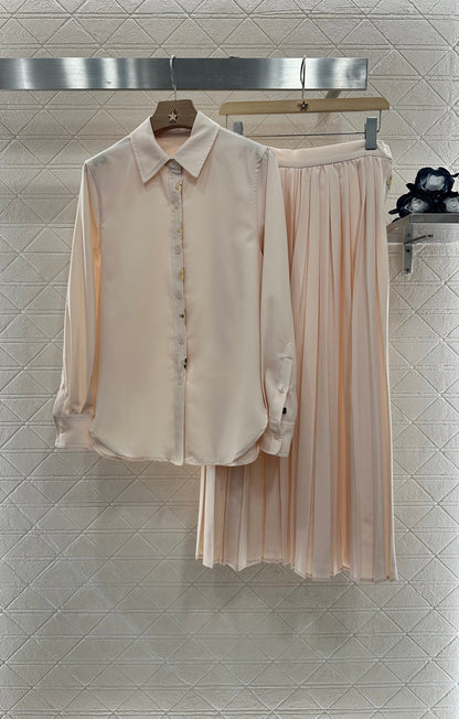 2025 new products Shirt and skirt suit