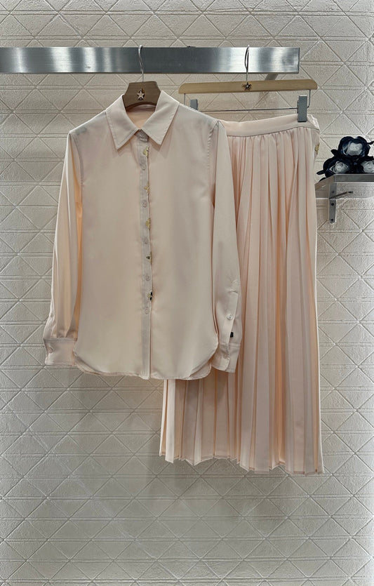 2025 new products Shirt and skirt suit