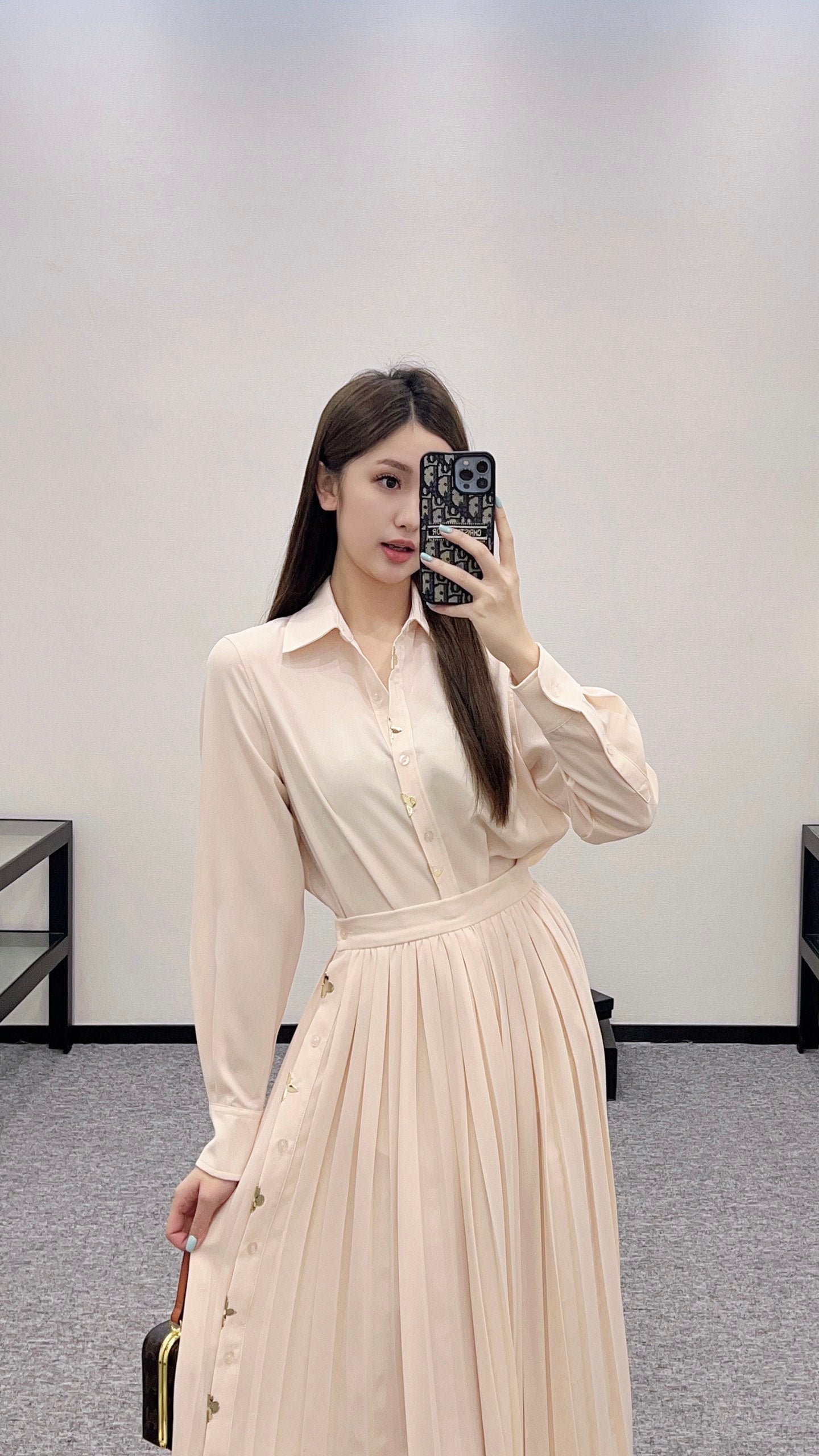 2025 new products Shirt and skirt suit