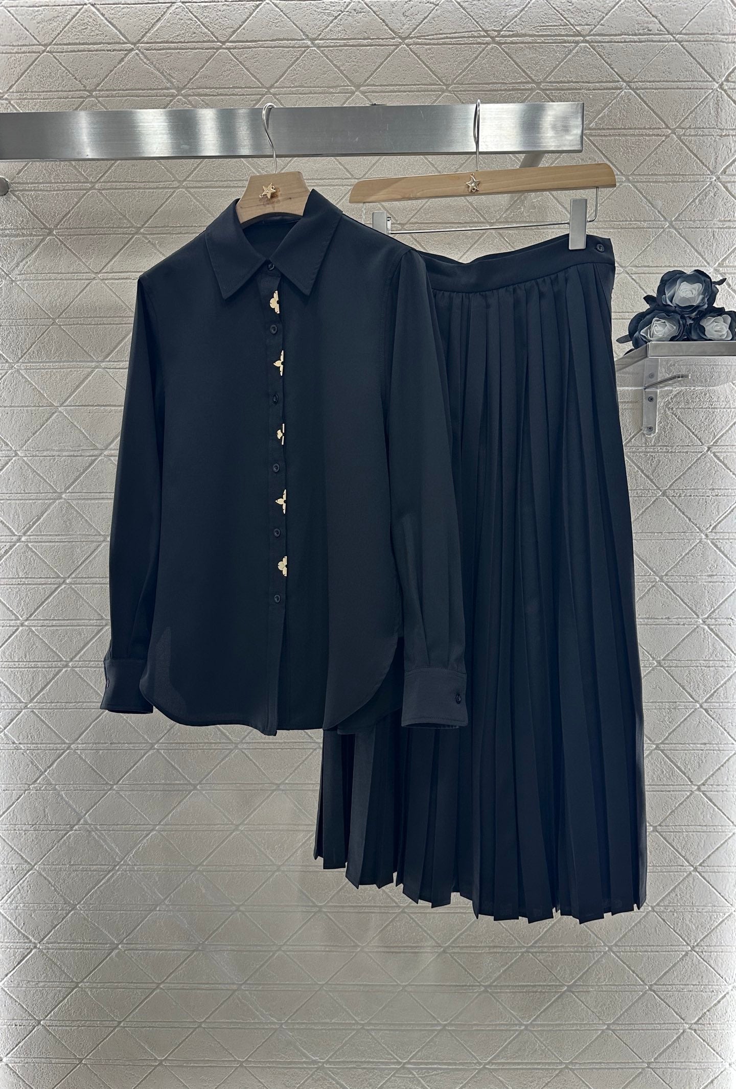 2025 new products Shirt and skirt suit