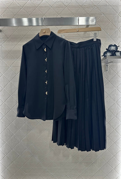 2025 new products Shirt and skirt suit