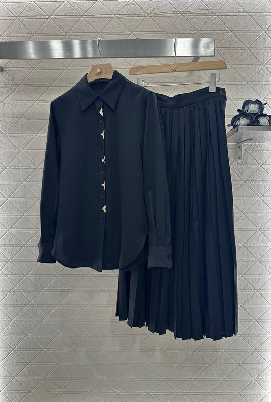 2025 new products Shirt and skirt suit