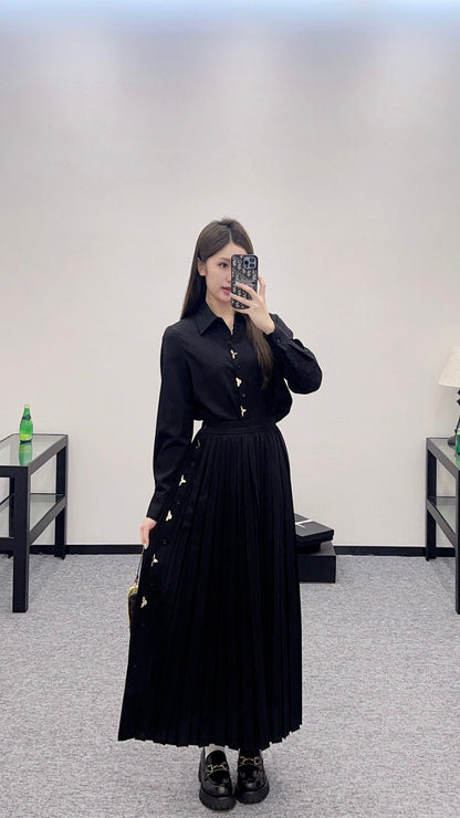 2025 new products Shirt and skirt suit