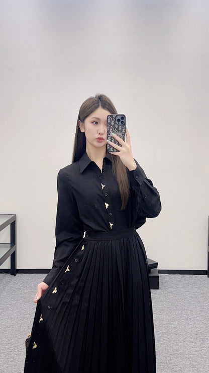 2025 new products Shirt and skirt suit