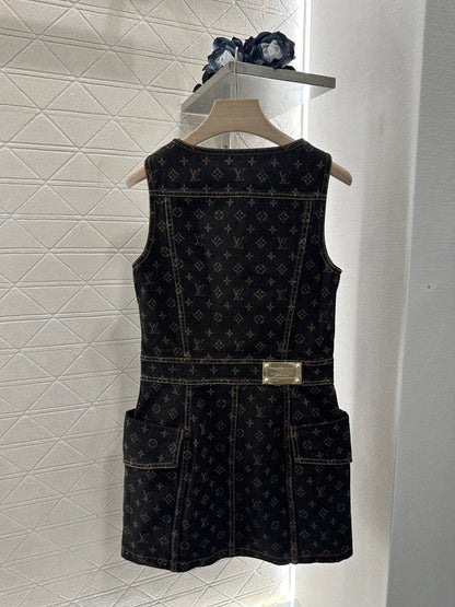 2025 new products Denim vest skirt