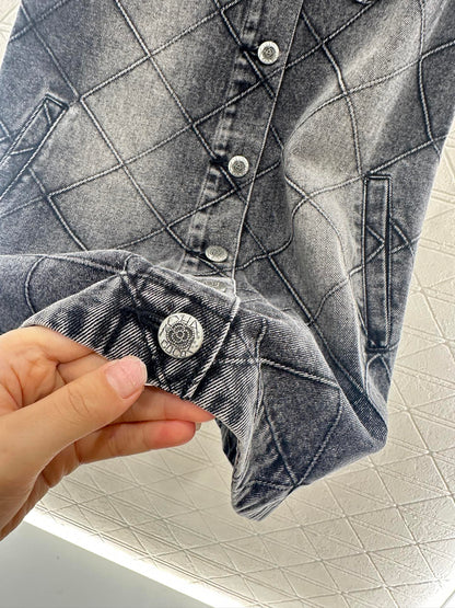 2025 new product Denim vest skirt