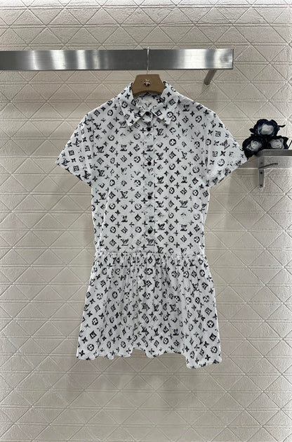 2025 new product Short-sleeved dress
