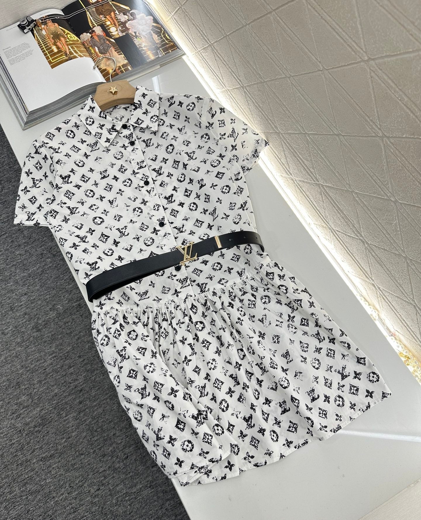 2025 new product Short-sleeved dress