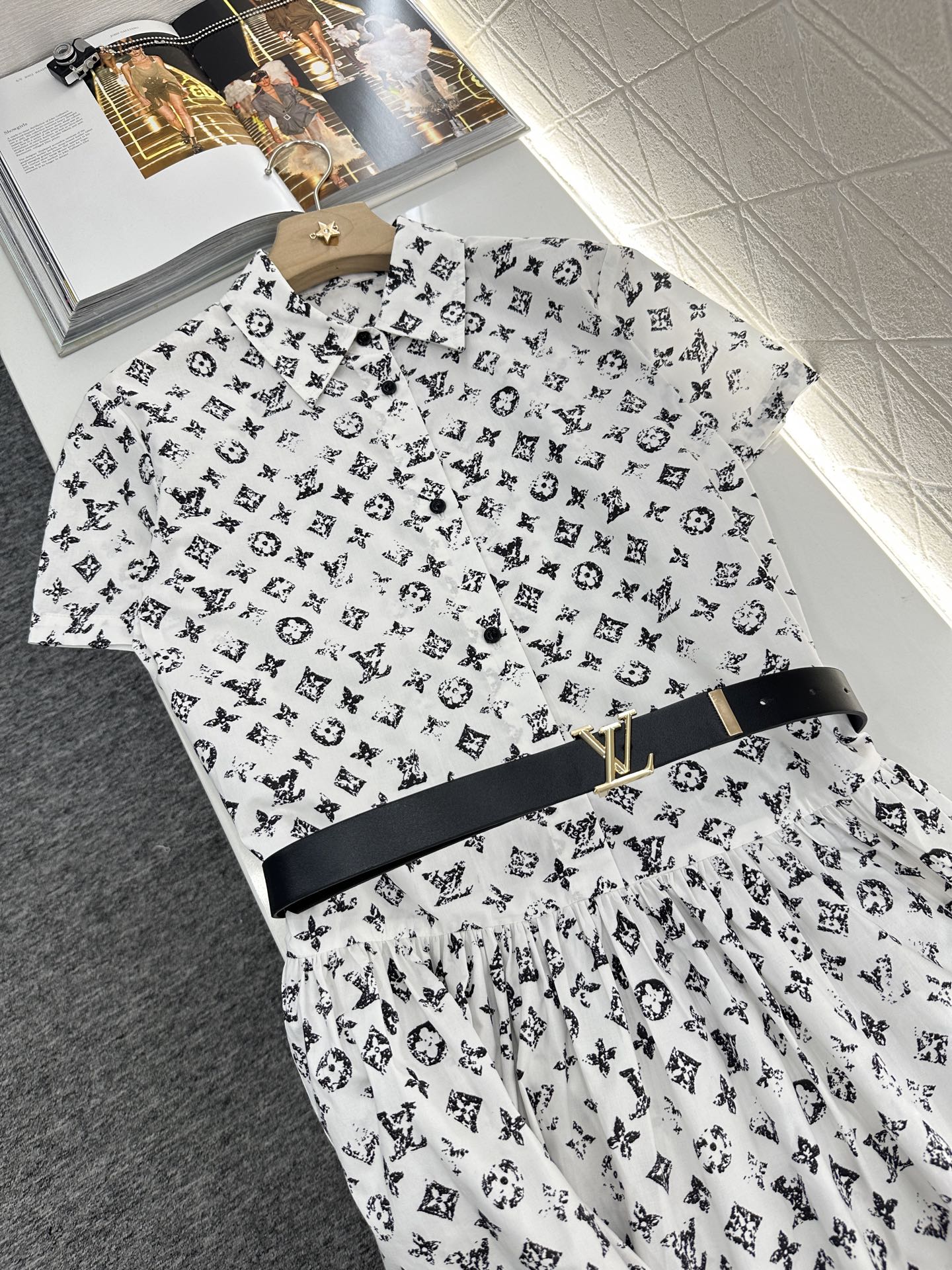 2025 new product Short-sleeved dress