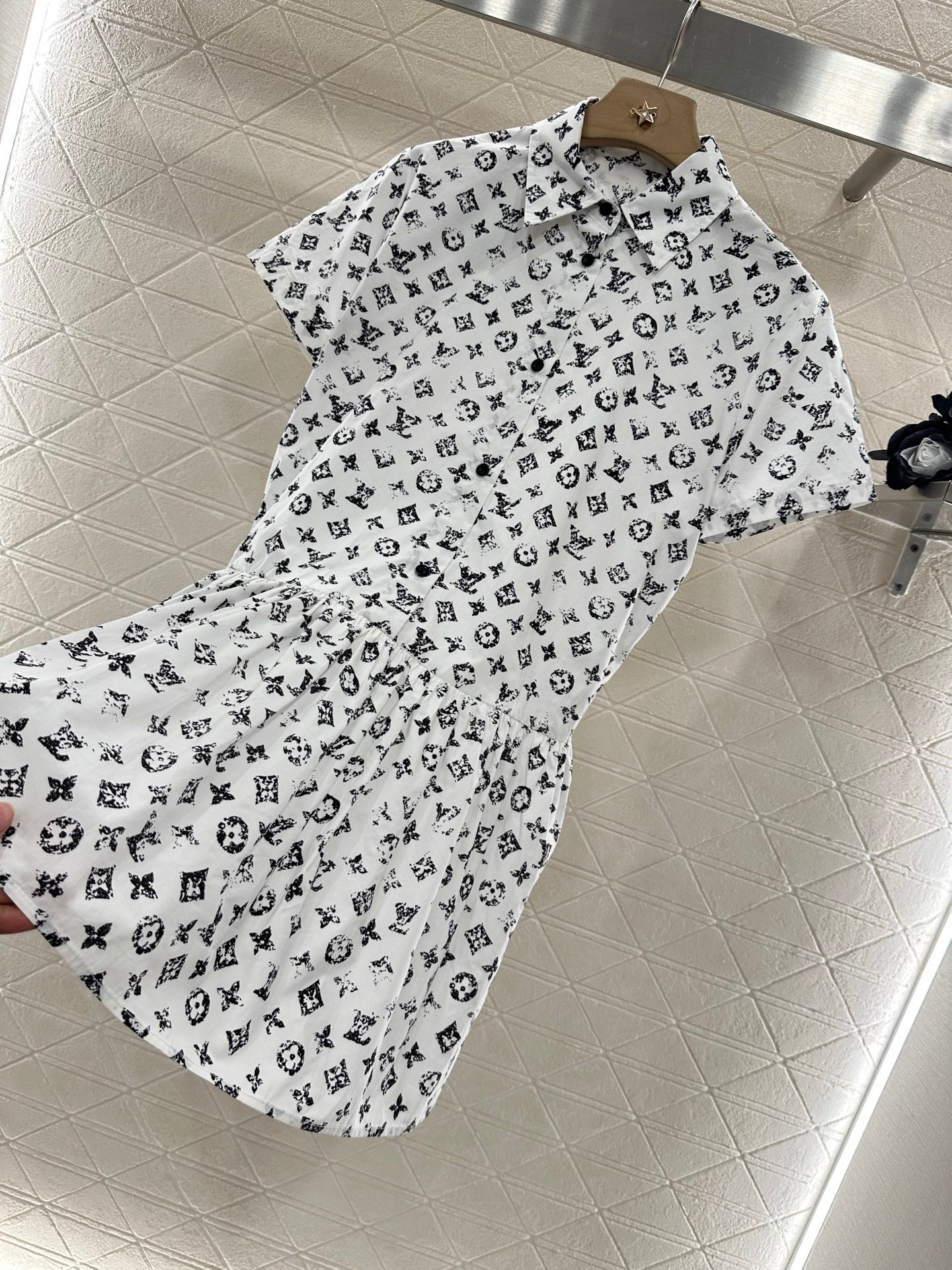 2025 new product Short-sleeved dress