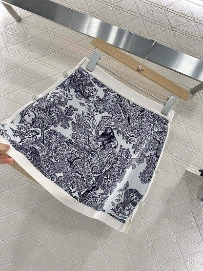 2025 new products Short skirt suit