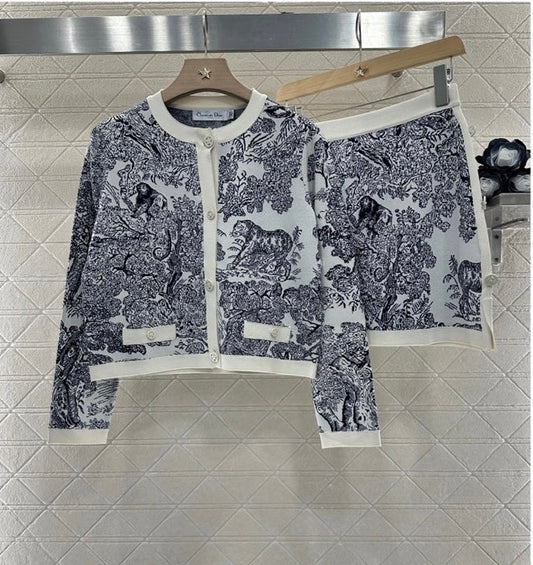 2025 new products Short skirt suit