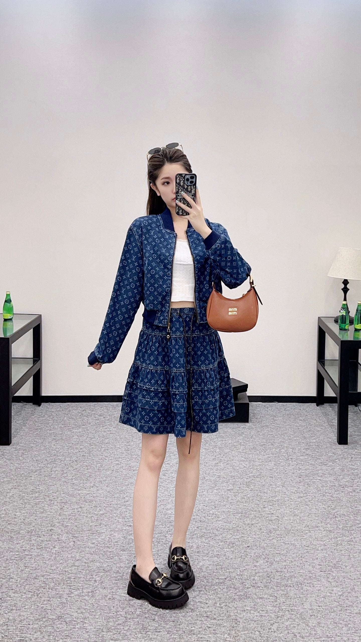 2025 new products Shirt and skirt suit