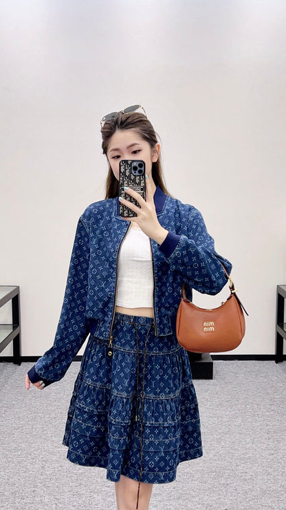 2025 new products Shirt and skirt suit