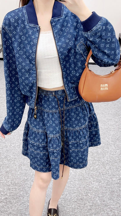 2025 new products Shirt and skirt suit