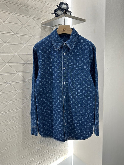 2025 new products Shirt and jeans trousers set