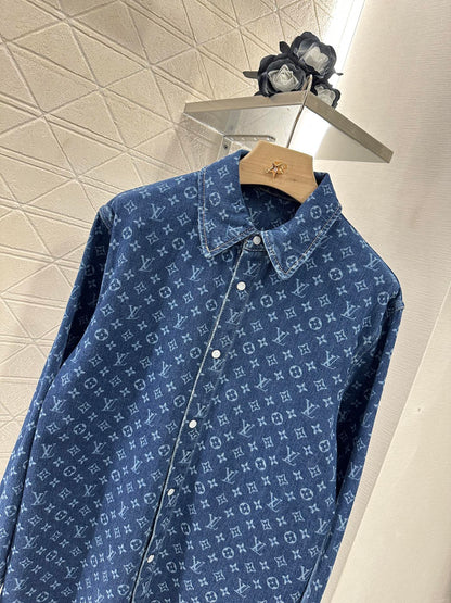 2025 new products Shirt and jeans trousers set