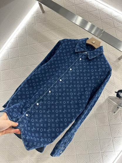 2025 new products Shirt and jeans trousers set