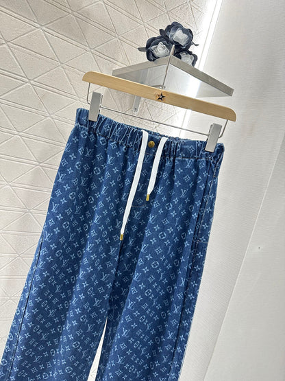 2025 new products Shirt and jeans trousers set