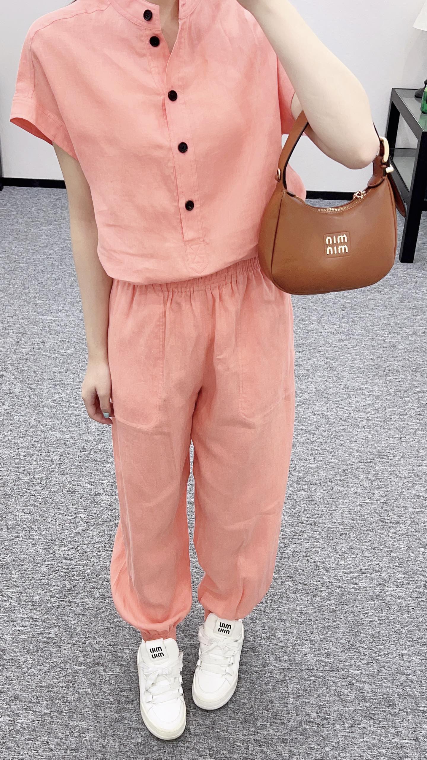 2025 new arrivals Harem pants suit