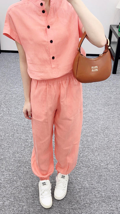 2025 new arrivals Harem pants suit