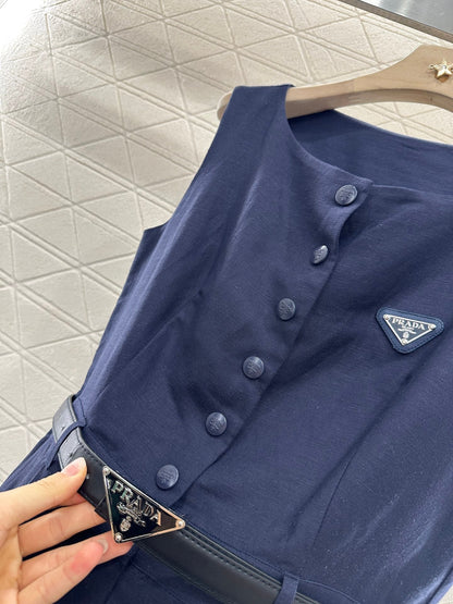 2025 new products Sleeveless dress