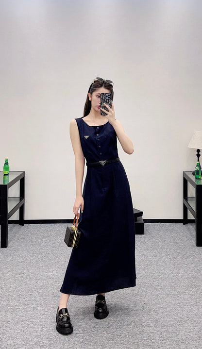 2025 new products Sleeveless dress