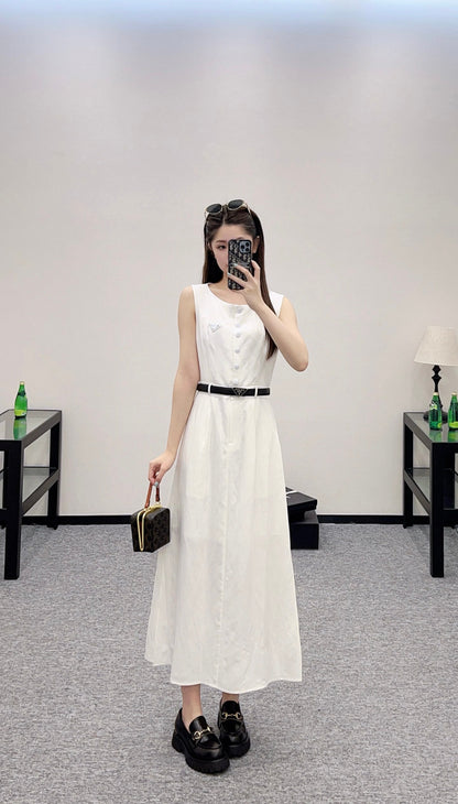 2025 new products Sleeveless dress