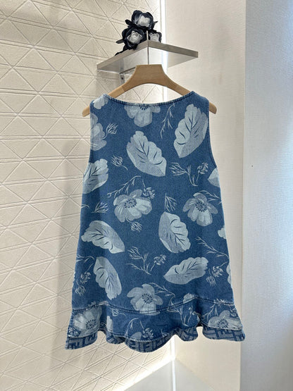 2025 new product Fishtail vest dress