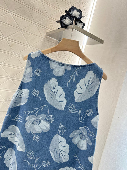 2025 new product Fishtail vest dress