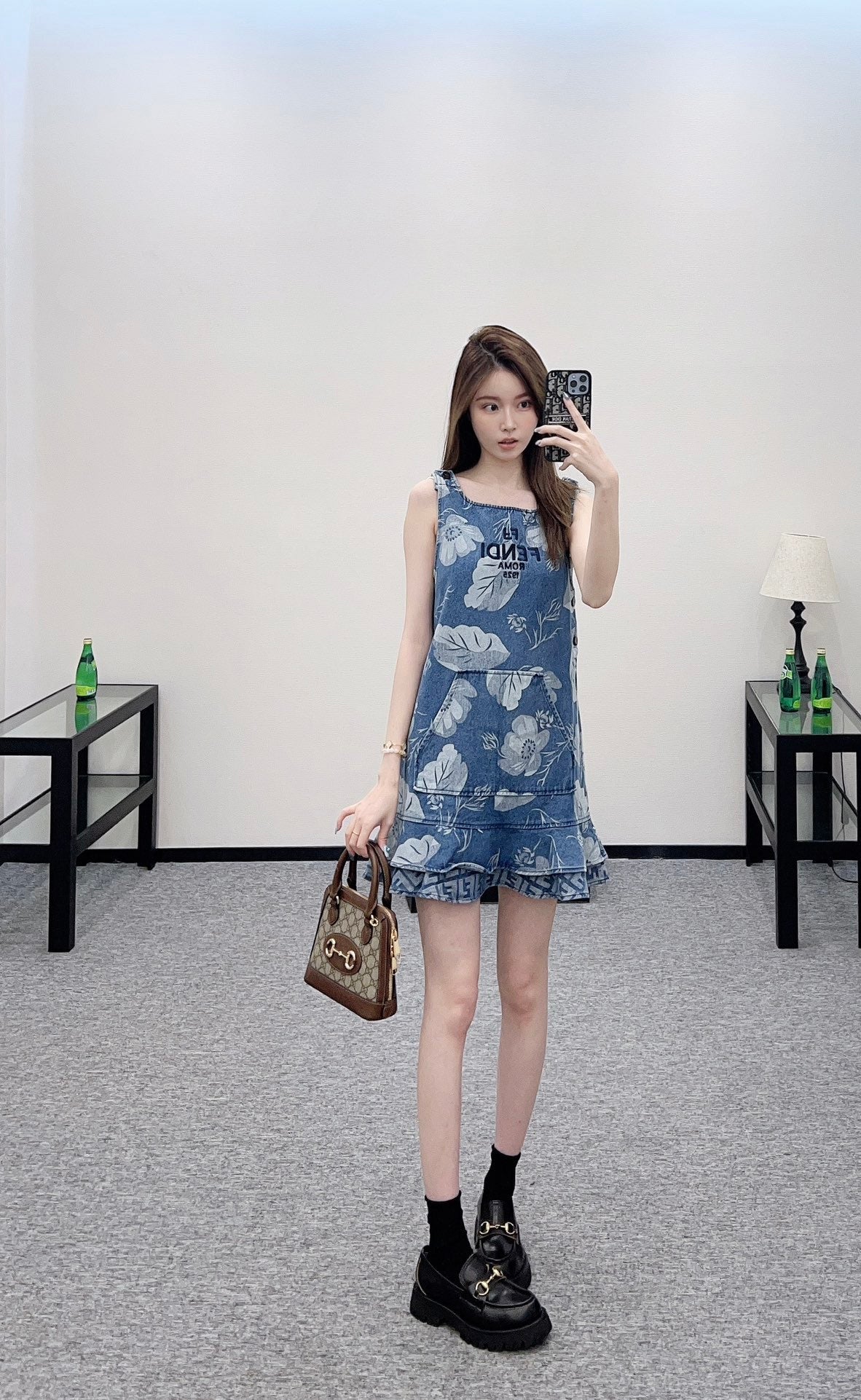 2025 new product Fishtail vest dress