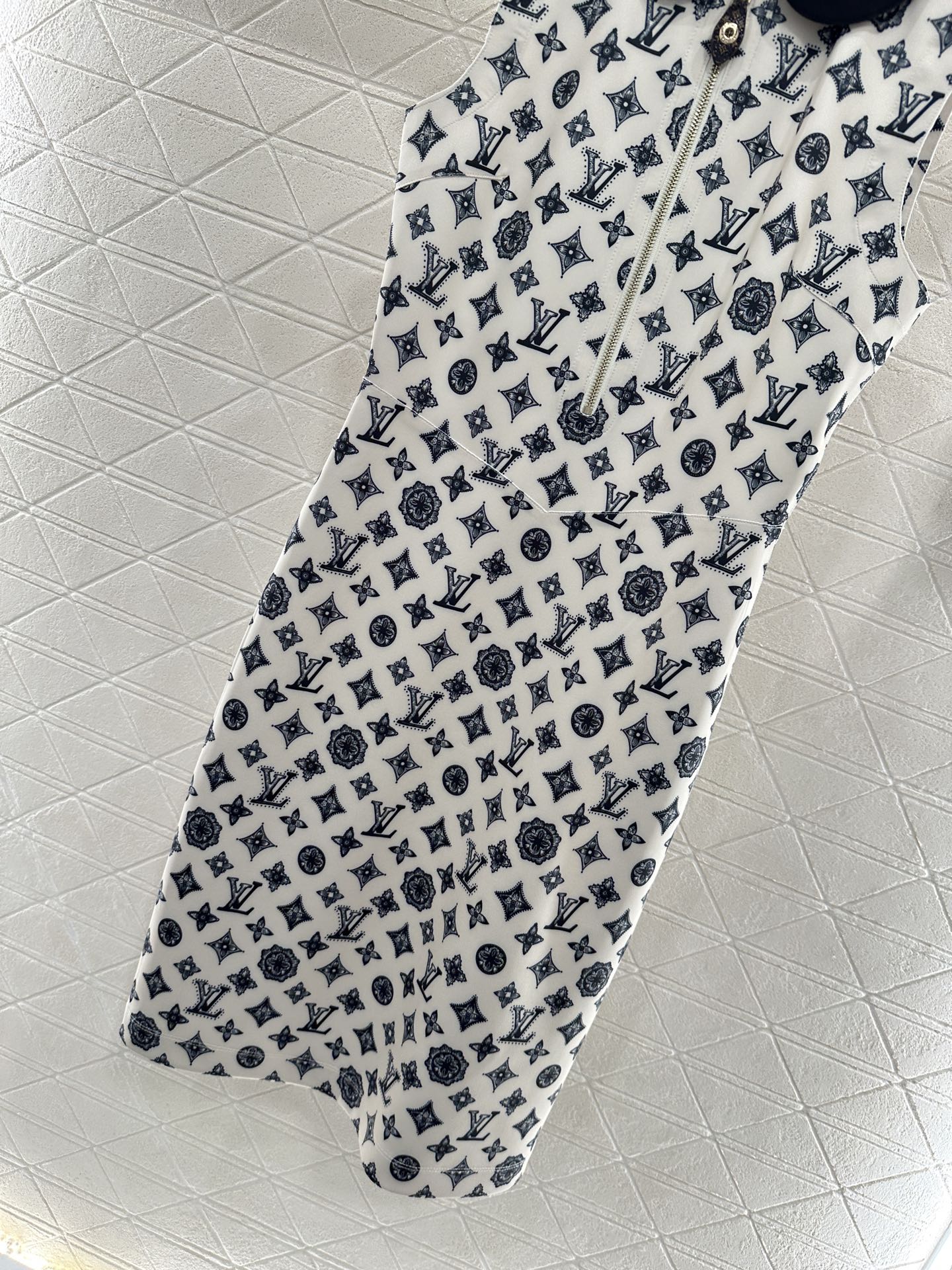 2025 new product Printed vest dress