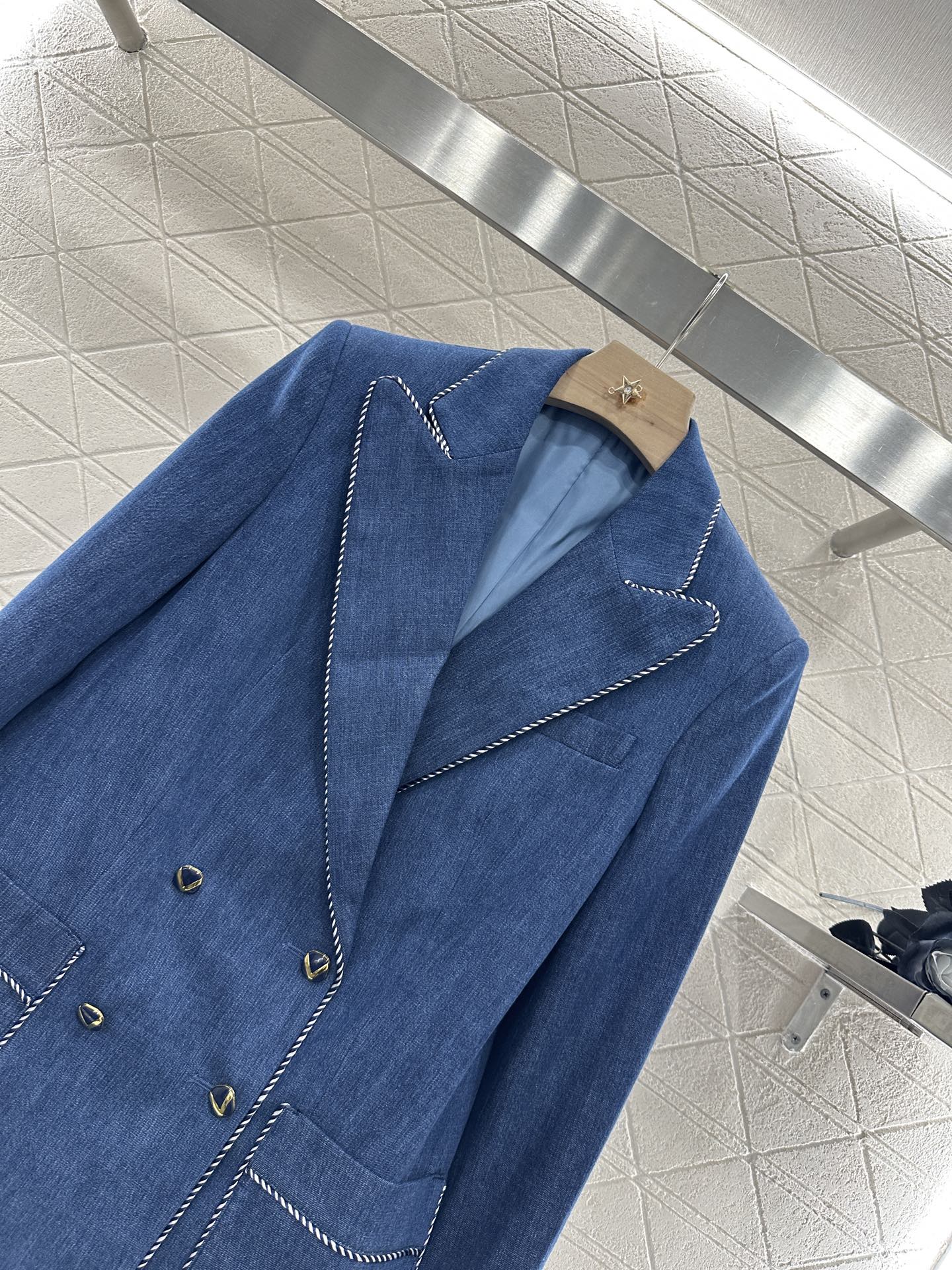 2025 new products Denim suit and trousers set