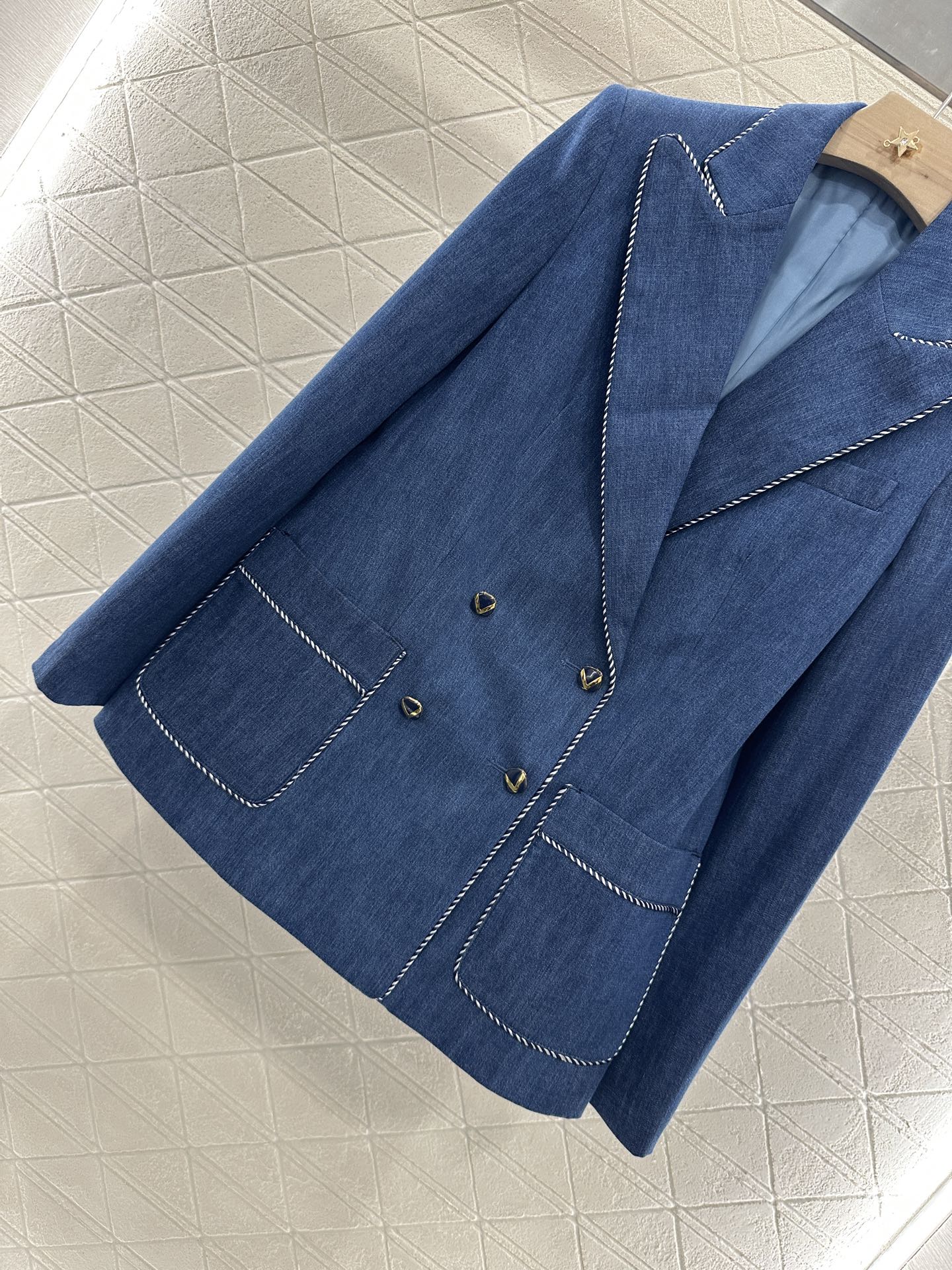 2025 new products Denim suit and trousers set