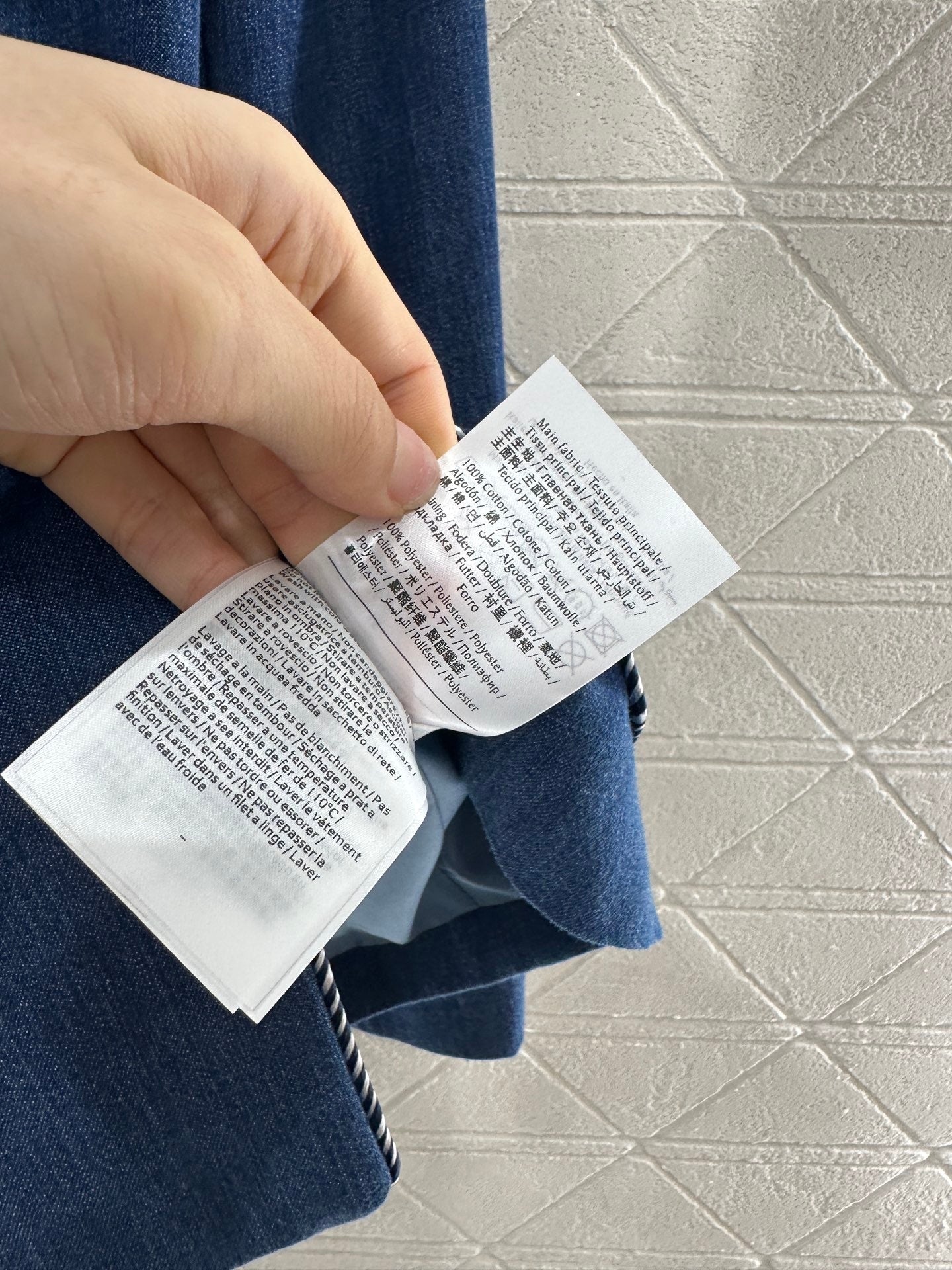 2025 new products Denim suit and trousers set