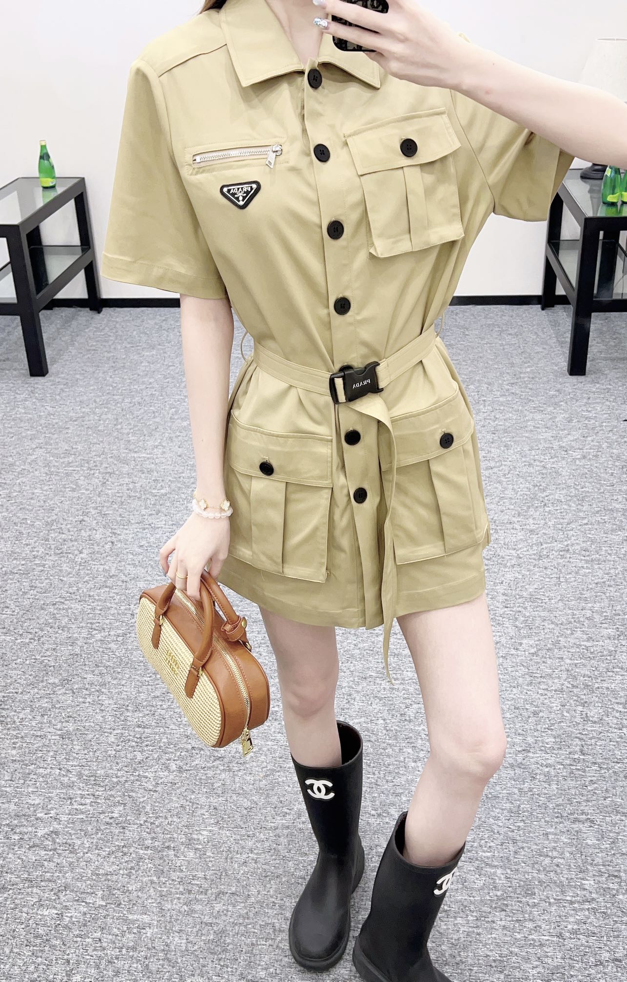 2025 new products Belt dress