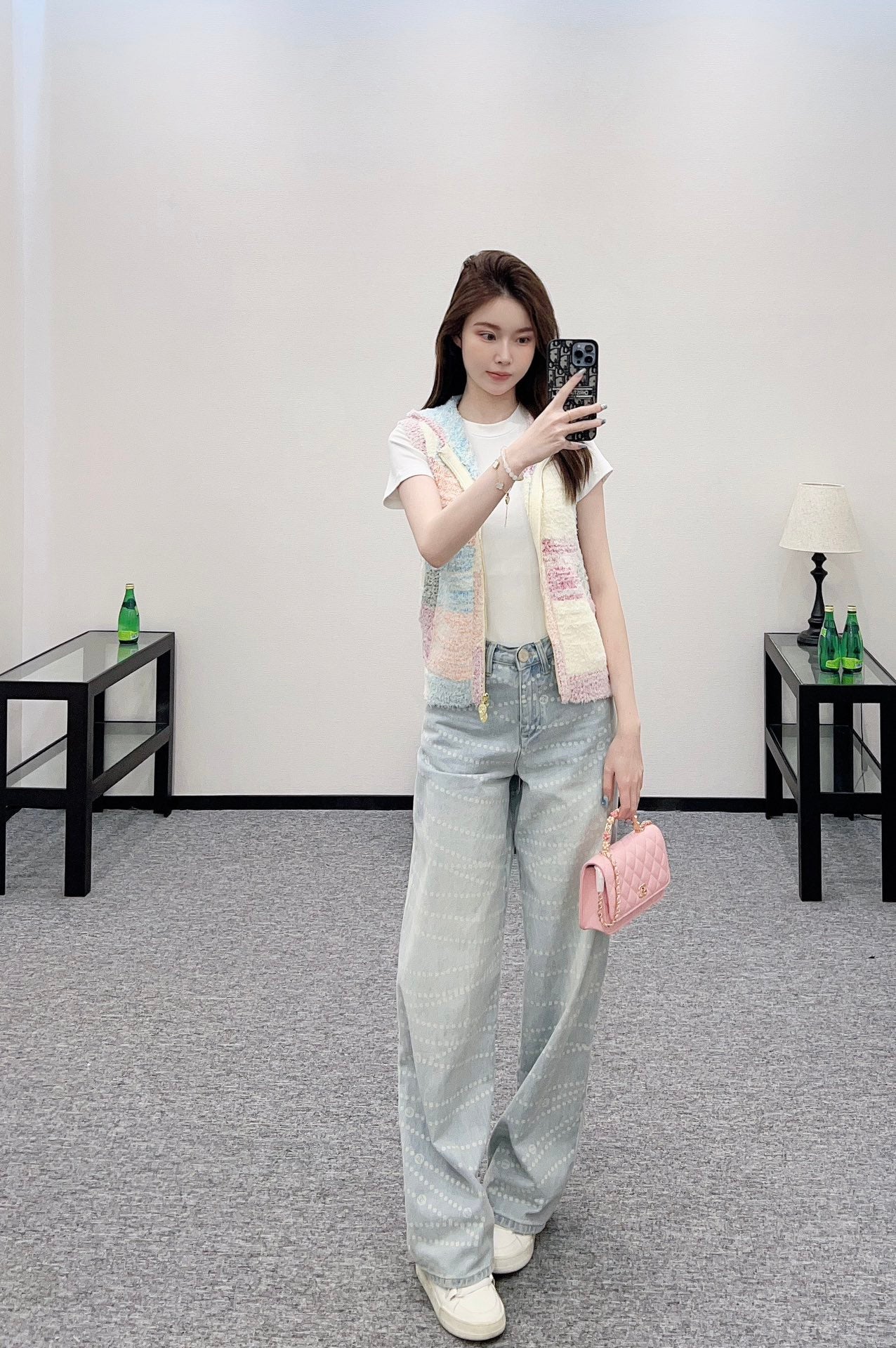 2025 new product Hooded knitted vest