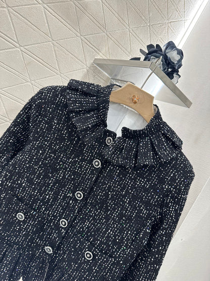 2025 new product Lapel skirt suit