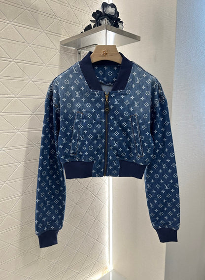 2025 new arrivals Denim jacket and skirt set