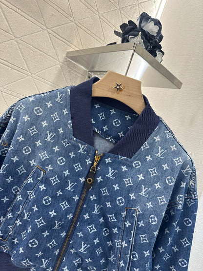 2025 new arrivals Denim jacket and skirt set