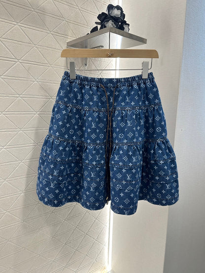 2025 new arrivals Denim jacket and skirt set