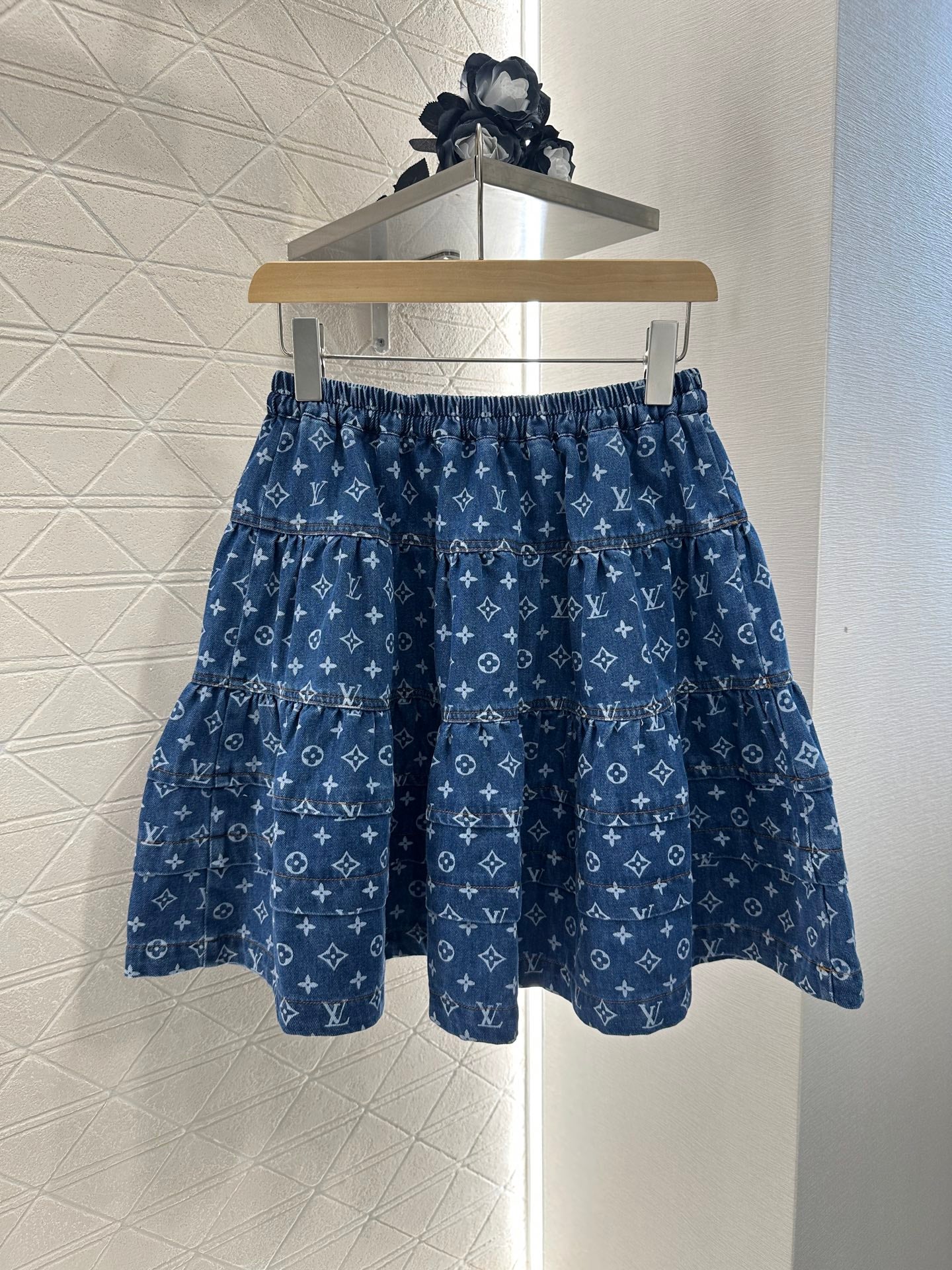 2025 new arrivals Denim jacket and skirt set