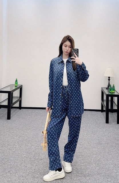 2025 new products Shirt, jeans and trousers set