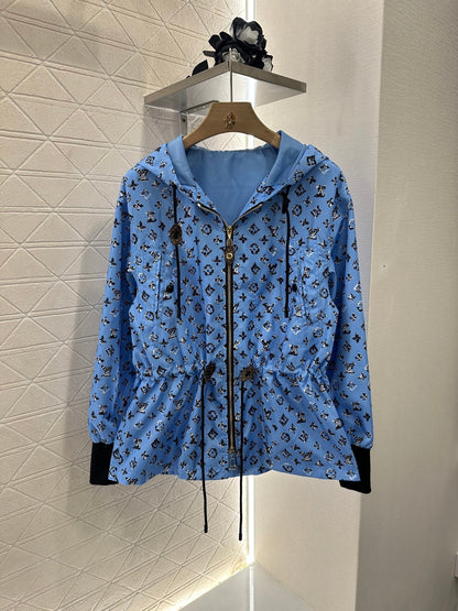 New Arrival Hooded Jacket and Shorts Set