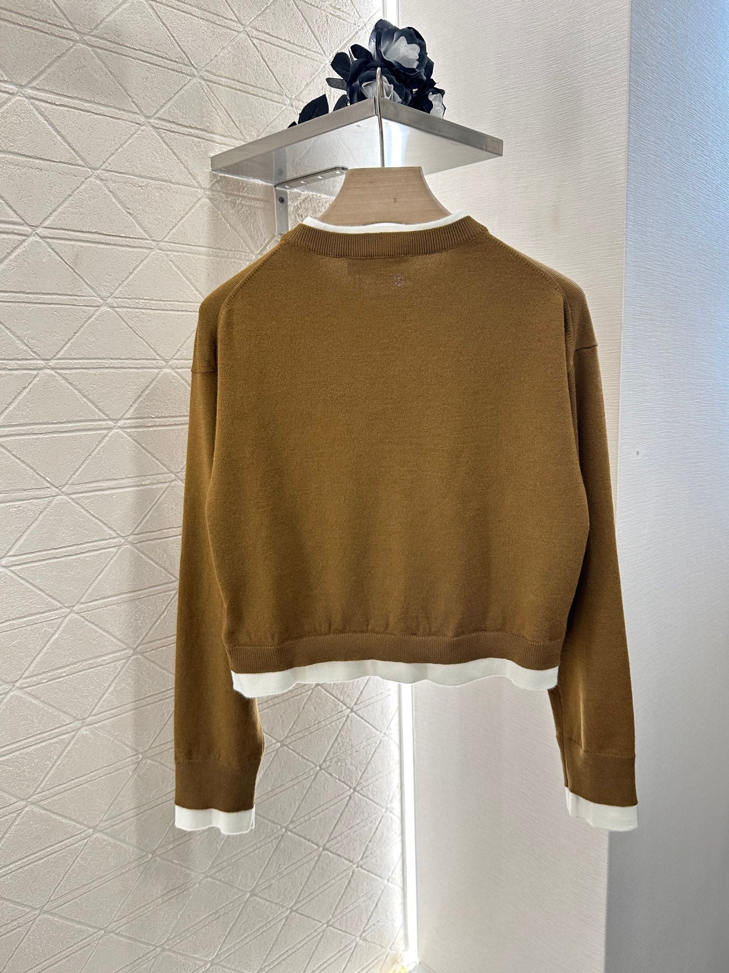 2025 new product Knitted long-sleeved sweater