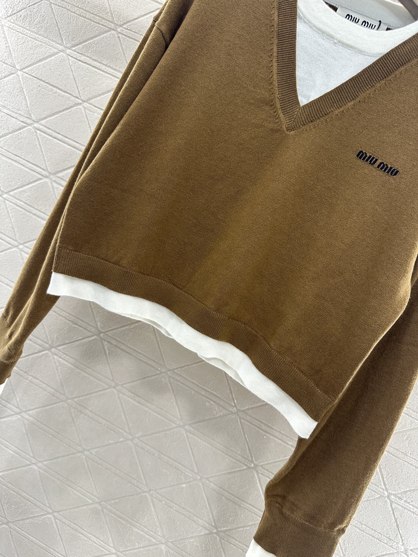 2025 new product Knitted long-sleeved sweater