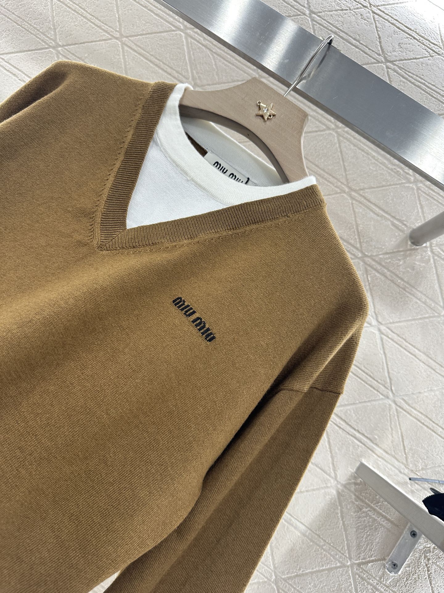 2025 new product Knitted long-sleeved sweater